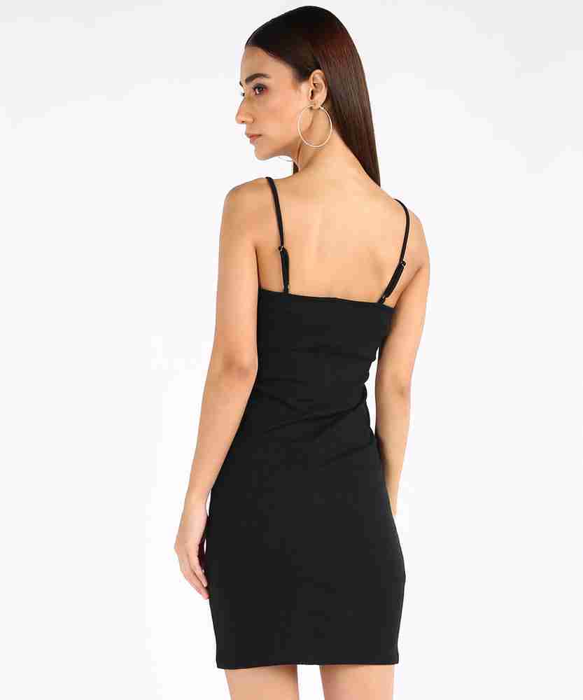 FOREVER 21 Women Bodycon Black Dress Buy FOREVER 21 Women