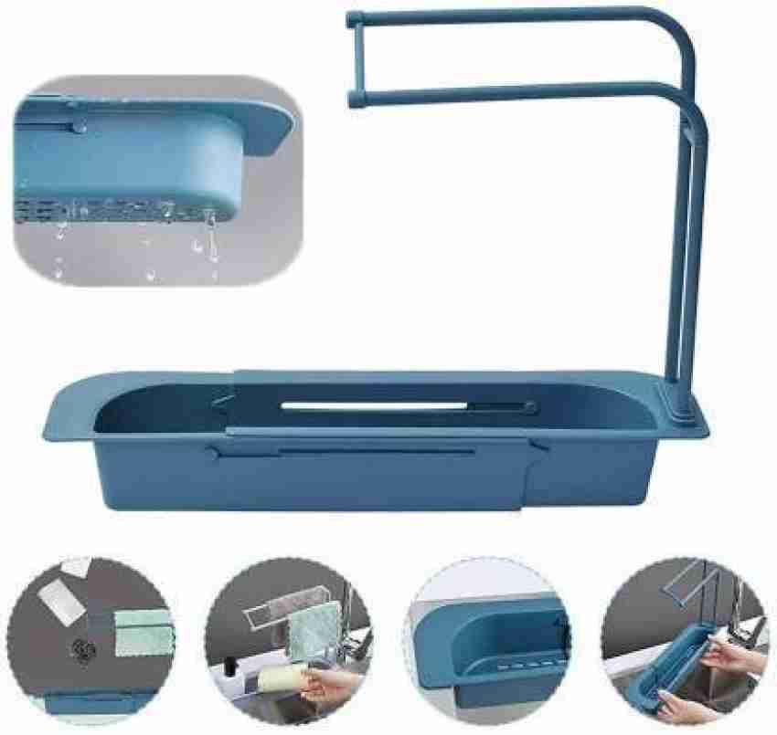 Telescopic Sink Storage Rack Shelf Holder Tray