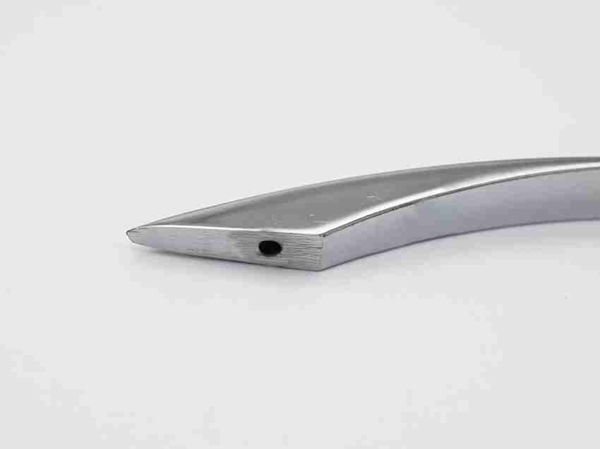 Rab (Code:- Oval D Handle, Colour:- White, Size:- 96mm) Zinc Door Handle  Price in India - Buy Rab (Code:- Oval D Handle, Colour:- White, Size:-  96mm) Zinc Door Handle online at