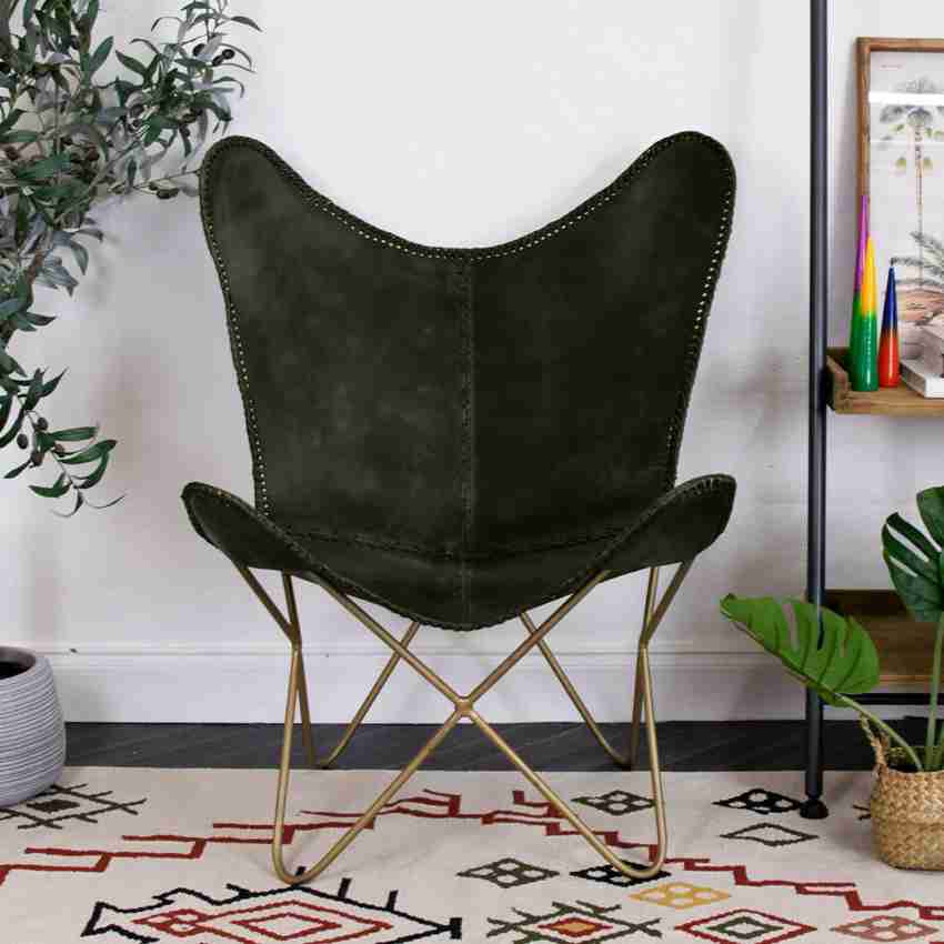 casagold butterfly chair in genuine Leather Living Room Chair