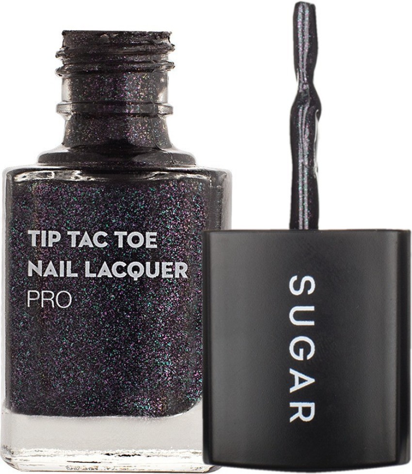SUGAR Cosmetics Tip Tac Toe Nail Lacquer 072 Bring Black to Life Tip Tac  Toe Nail Lacquer - Price in India, Buy SUGAR Cosmetics Tip Tac Toe Nail  Lacquer 072 Bring Black