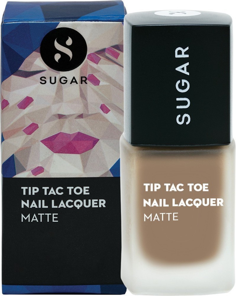 SUGAR Cosmetics Tip Tac Toe Nail Lacquer 045 Fawn Forever Tip Tac Toe Nail  Lacquer - Price in India, Buy SUGAR Cosmetics Tip Tac Toe Nail Lacquer 045  Fawn Forever Tip Tac
