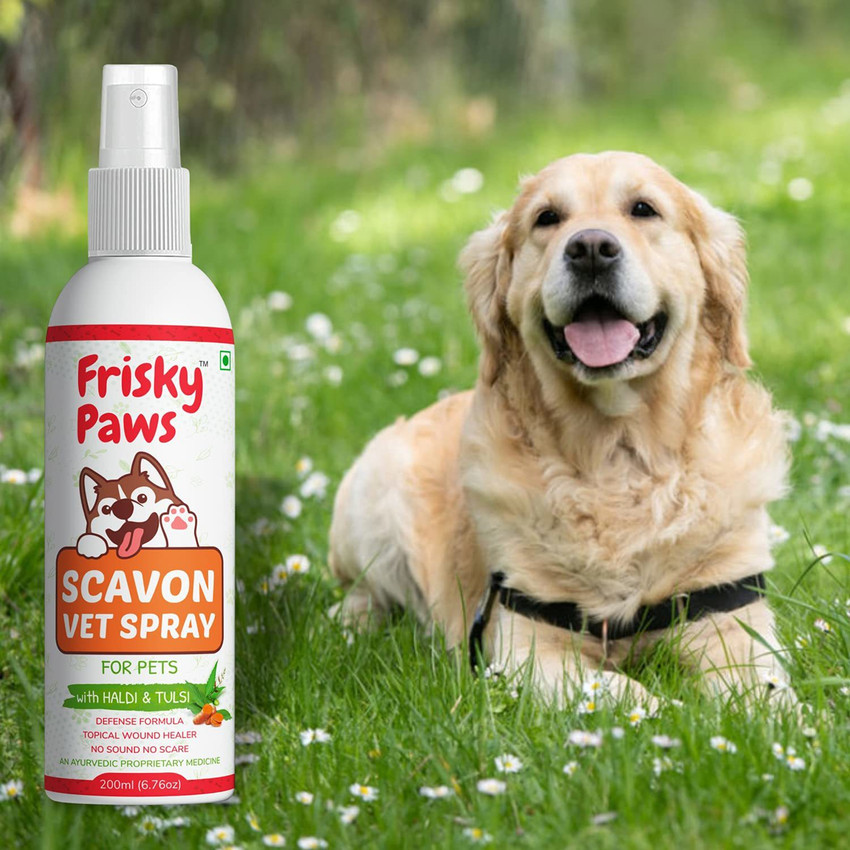 Frisky Paws Scavon Topical Injury Healer for Dogs Cats