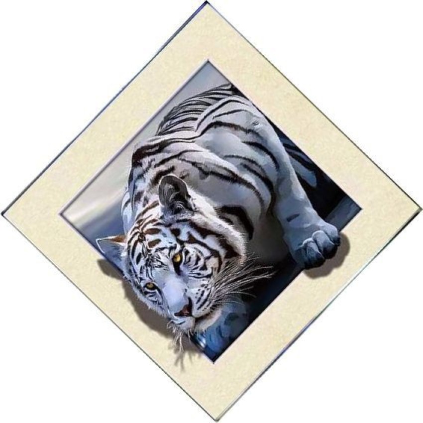 White Tigers of Bengal 63 Piece *Lenticular 3D Effect* Jigsaw