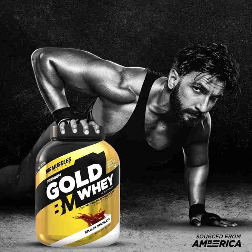 Buy Whey Protein powder online - BigMuscles Nutrition Premium GoldWhey