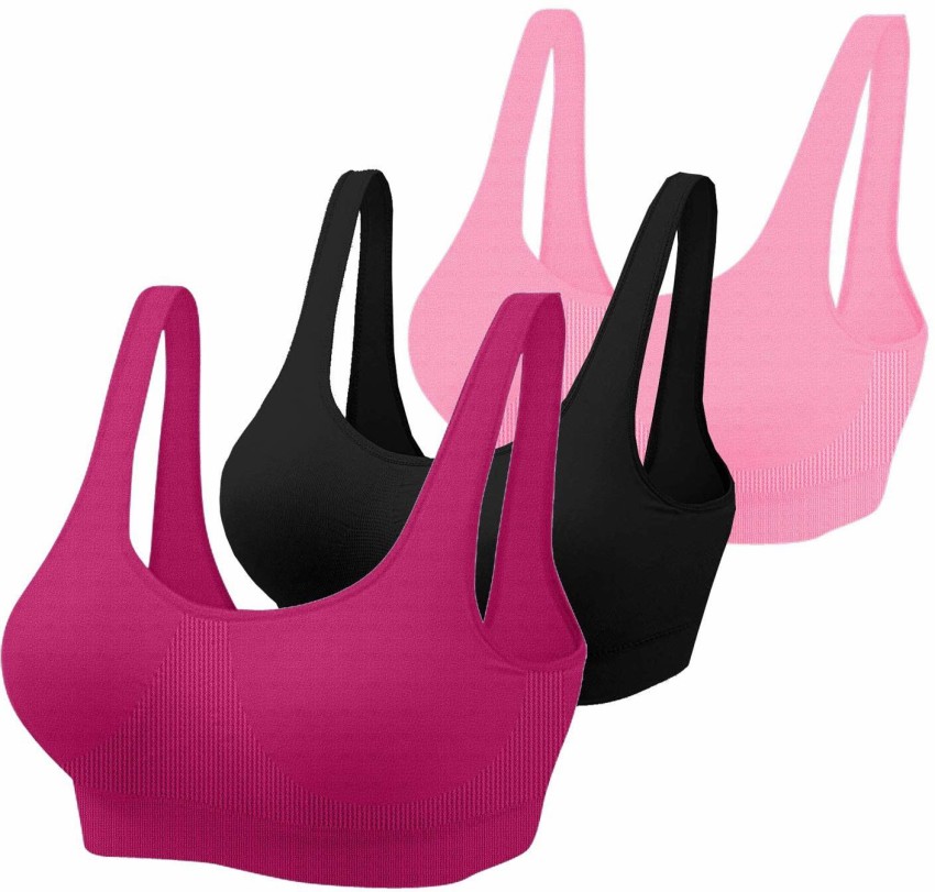 Buy DISOLVE� Sports Bra for Girls and Women Free Size (28 Till 34