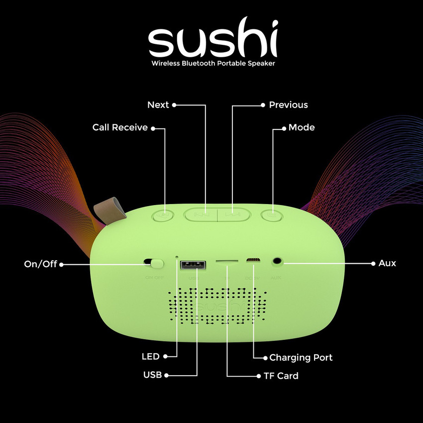 Sushi bluetooth sale speaker flipkart