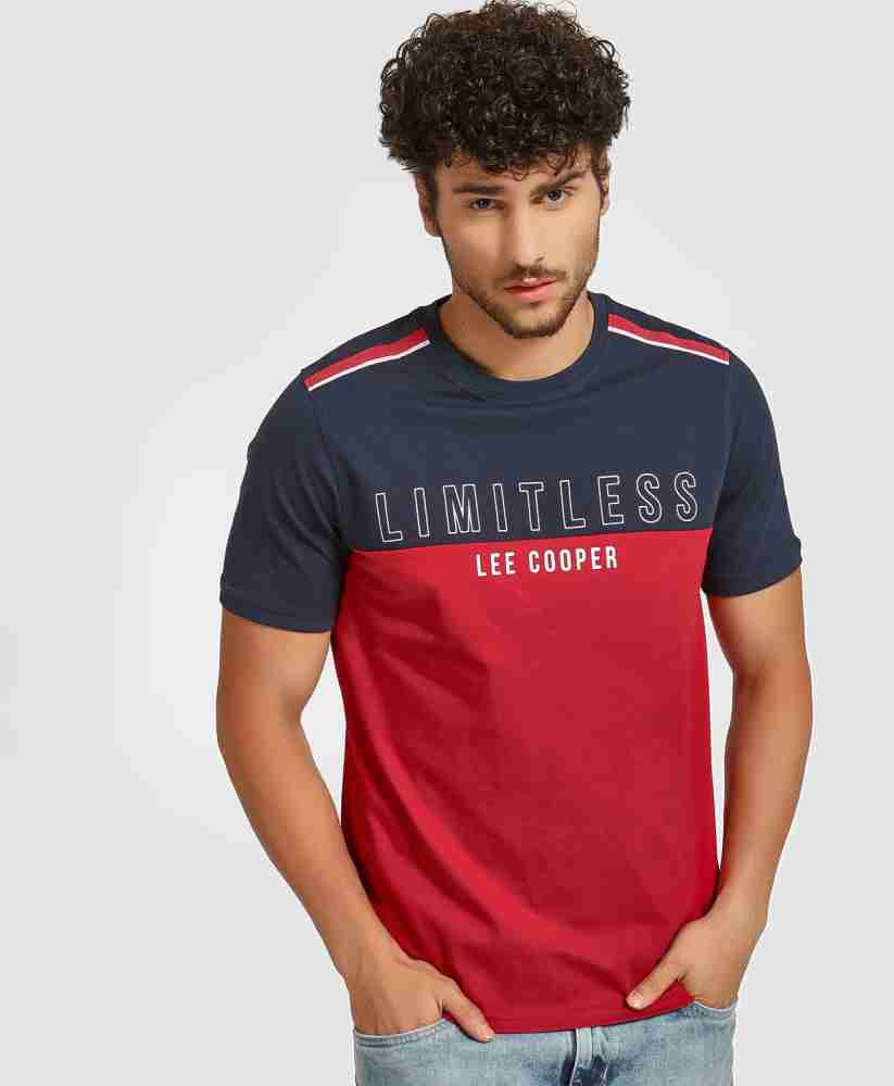 Buy LEE COOPER Mens Round Neck Tie Dye Print T-Shirt