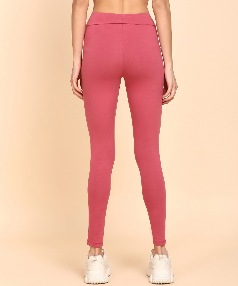 PUMA Printed Women Pink Tights