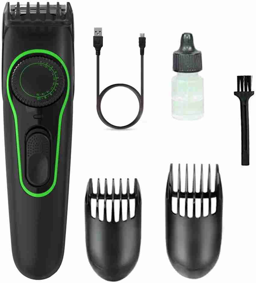 SDEWQ Adjustable Comb Removable Cutting Head Hair Clipper USB