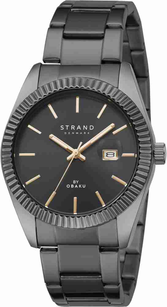 Strand By Obaku Strand By Obaku Wellington Dark Quartz Black Round