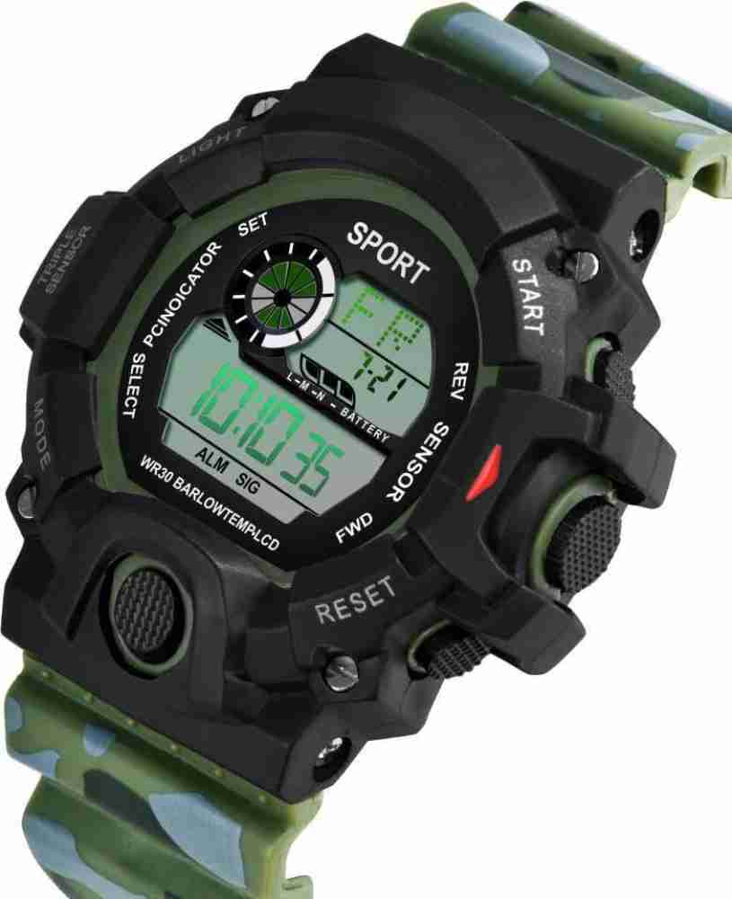 Reloj g shock verde militar hot sale