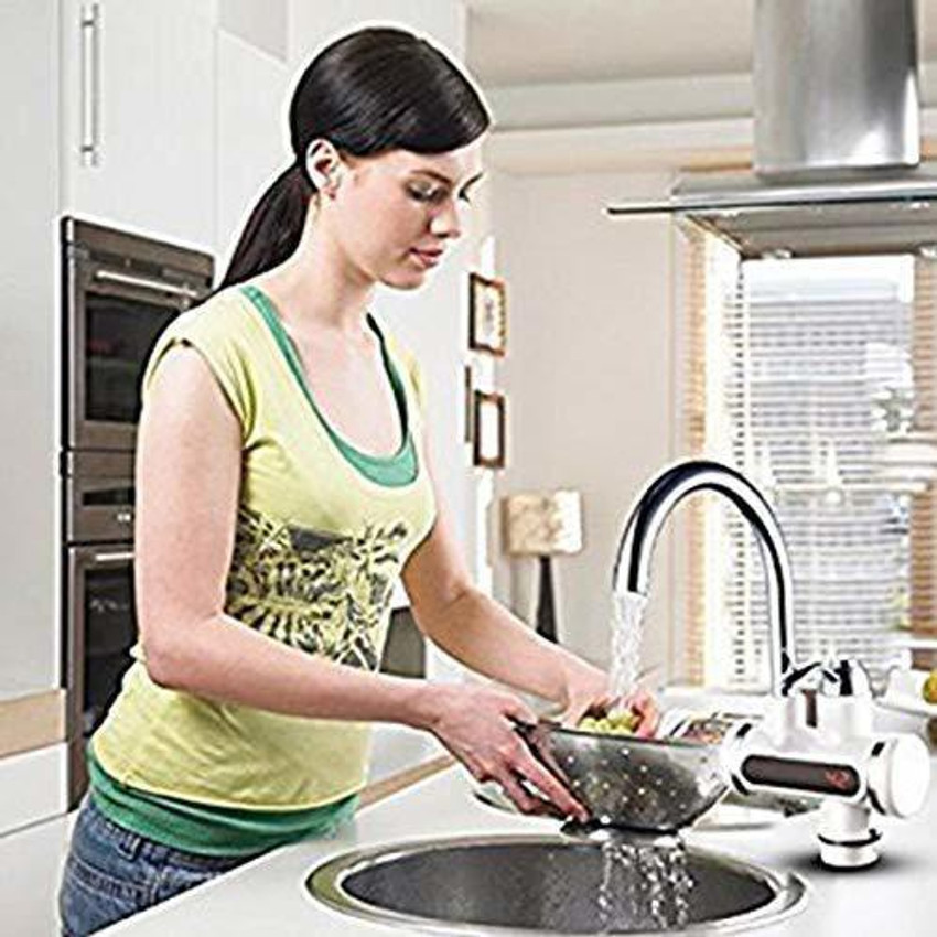 Rexmon 10 L Instant Water Geyser (Digital Instant Electric Water Heater Tap  Hot Faucet Tap Home-Kitchen Water Heating Instantaneous Water Heater Tank  less for Tap, Multicolor) Price in India - Buy Rexmon