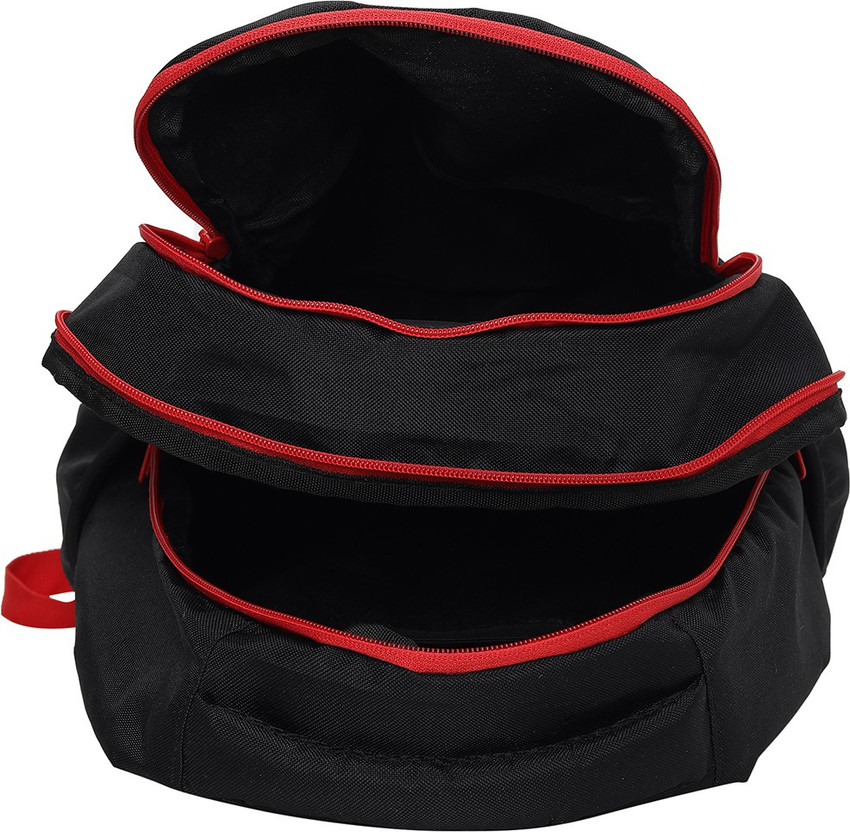 PUMA x one8 Core Backpack 25 L Laptop Backpack Black Hot Coral