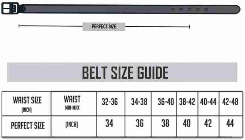 tommy hilfiger belt size chart