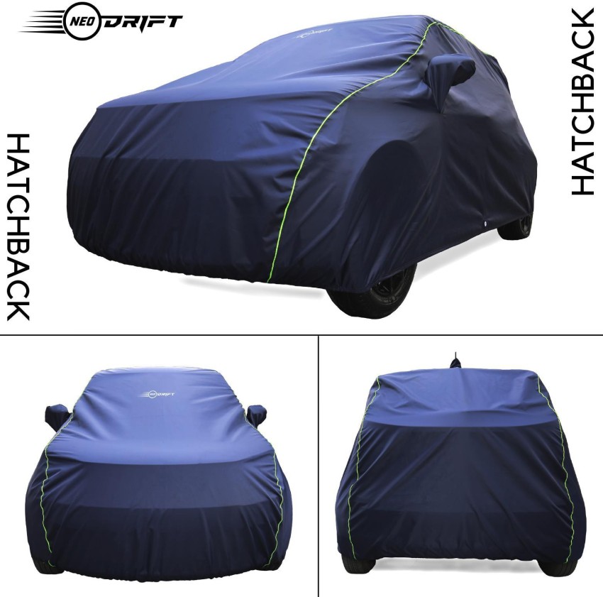Buy Suzuki Swift 2022-2023 Polymer Carbon Coated Car Top Cover, Double  Stitched, Water