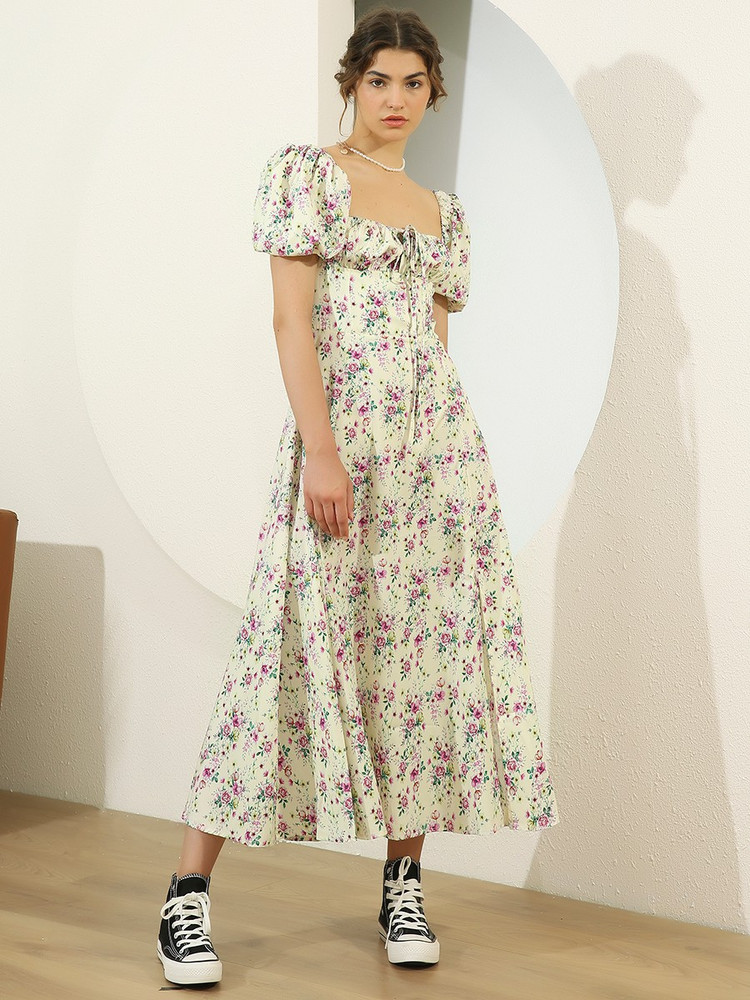 Urbanic Women A line Multicolor Dress Buy Urbanic Women A line