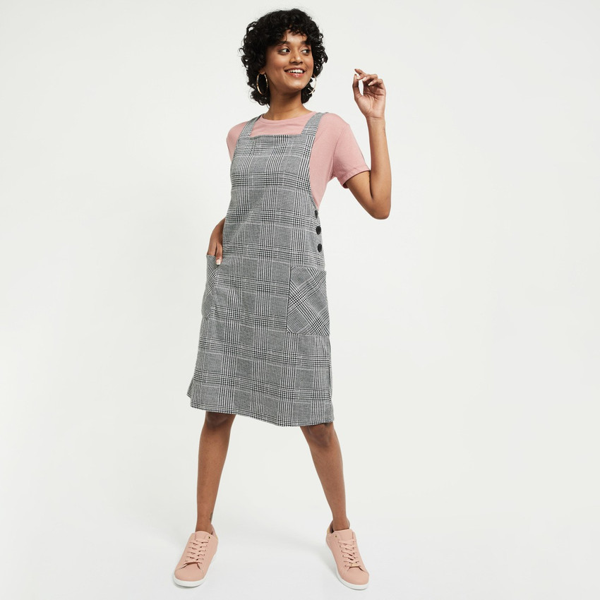 Aggregate more than 131 check pinafore dress latest