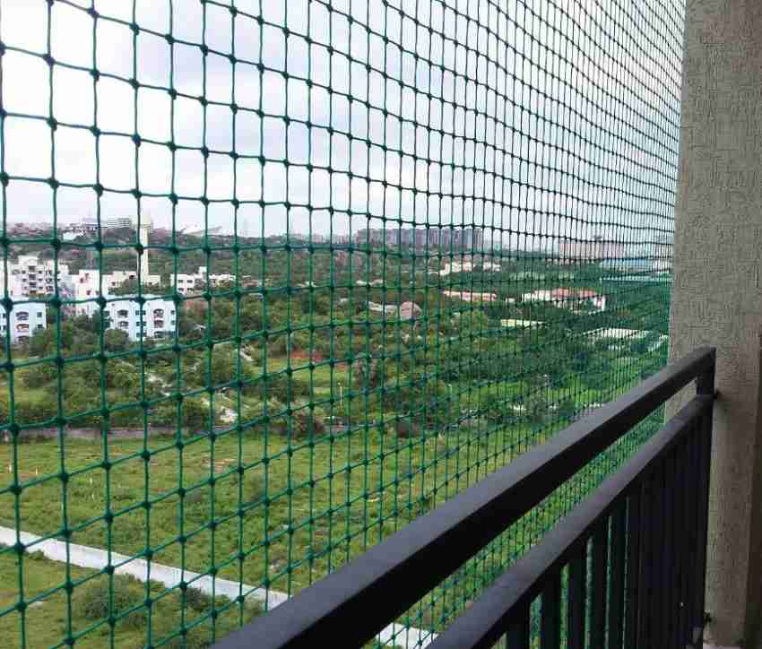 Papnaiz® Anti Bird Balcony Net With Attached Corner Ropes for Easy  Installation 10 x 15 Feet (150 Sq.ft.) Insect Net Price in India - Buy  Papnaiz® Anti Bird Balcony Net With Attached