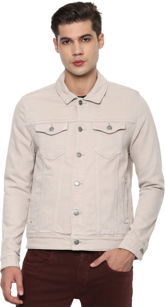 Louis Philippe Jeans Full Sleeve Solid Men Jacket - Buy Louis Philippe Jeans  Full Sleeve Solid Men Jacket Online at Best Prices in India