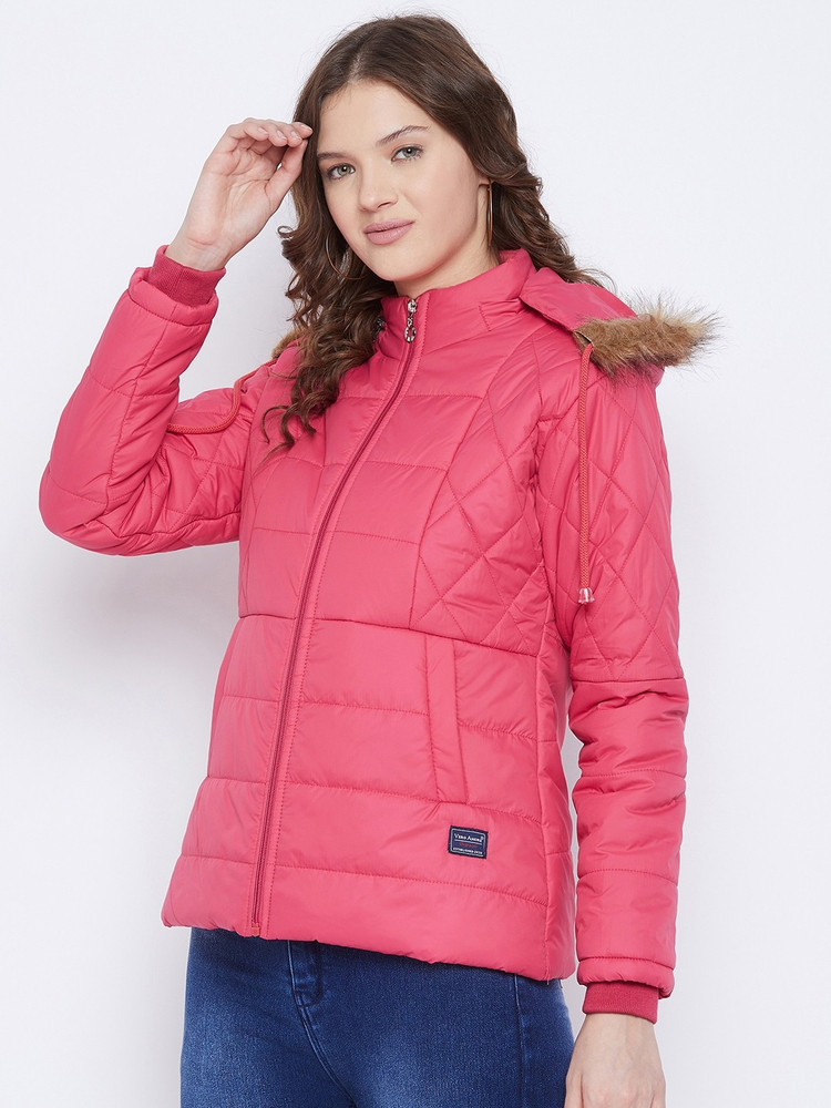Ladies jacket pink colour store