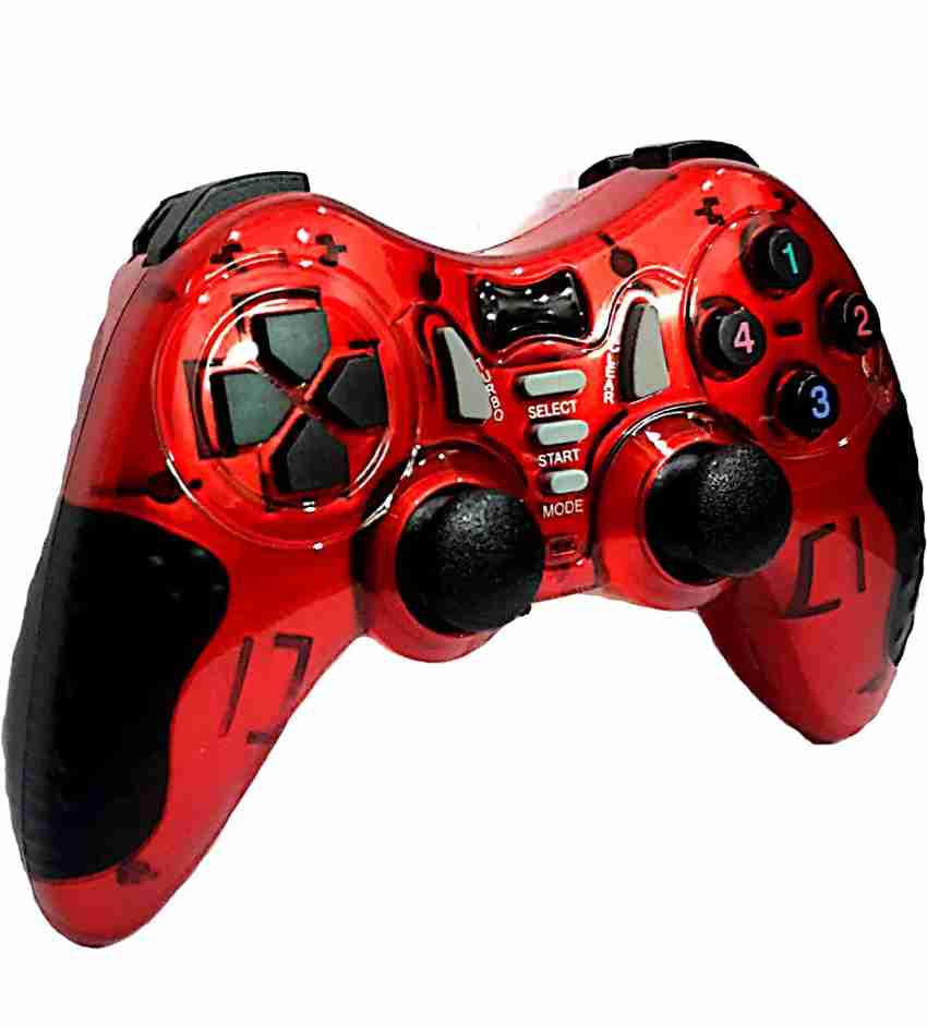 Clubics N1-W320 6 in 1 2.4GHz Wireless Gaming Controller for PC Games (RED)  Limited Edition Price in India - Buy Clubics N1-W320 6 in 1 2.4GHz Wireless  Gaming Controller for PC Games (