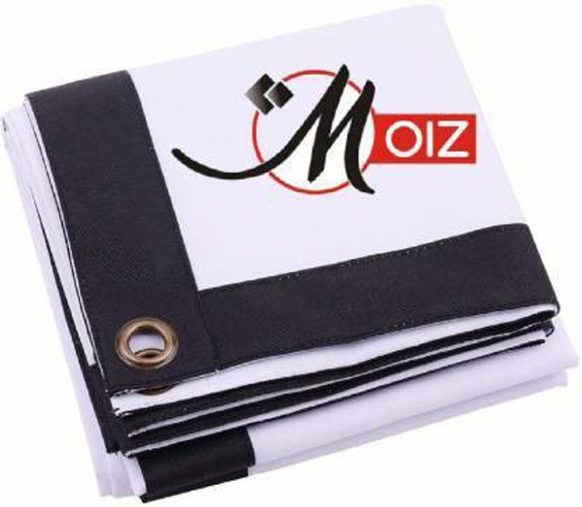 MOIZ 84 Inch Projector Screen Foldable 6 x 4 Feet 4 3 Ratio 3D