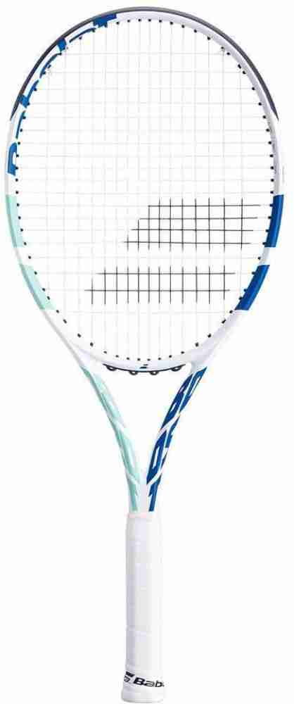 BABOLAT Boost Drive 260gm White Blue Green Strung Tennis