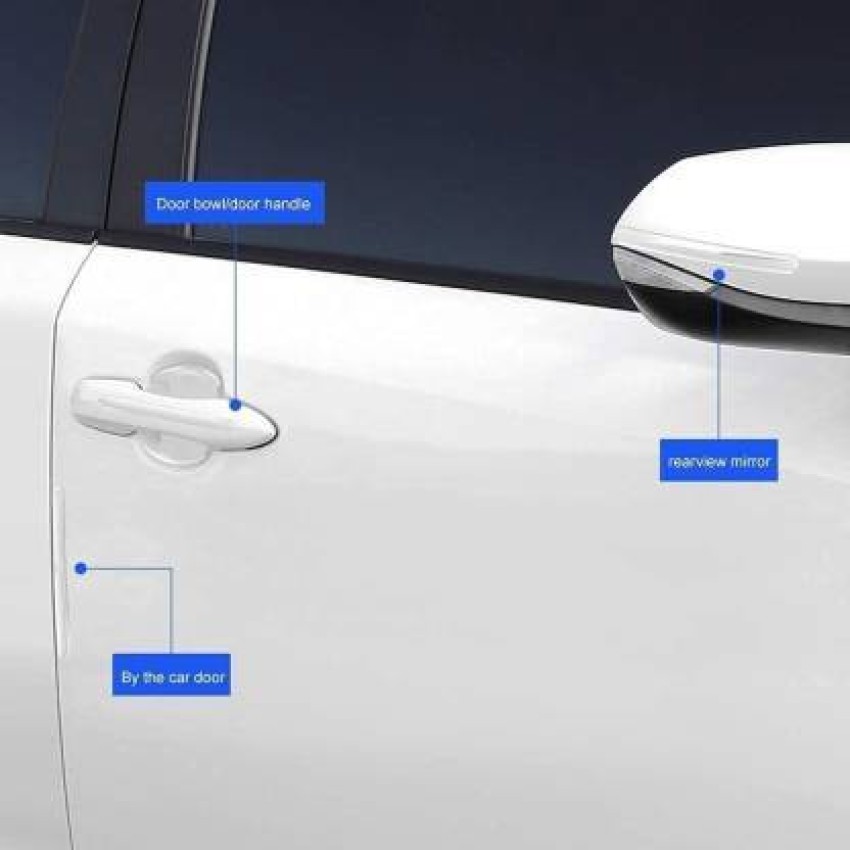 Obvie 3D gel type Car Door Handle Protective Sticker Door Bowl