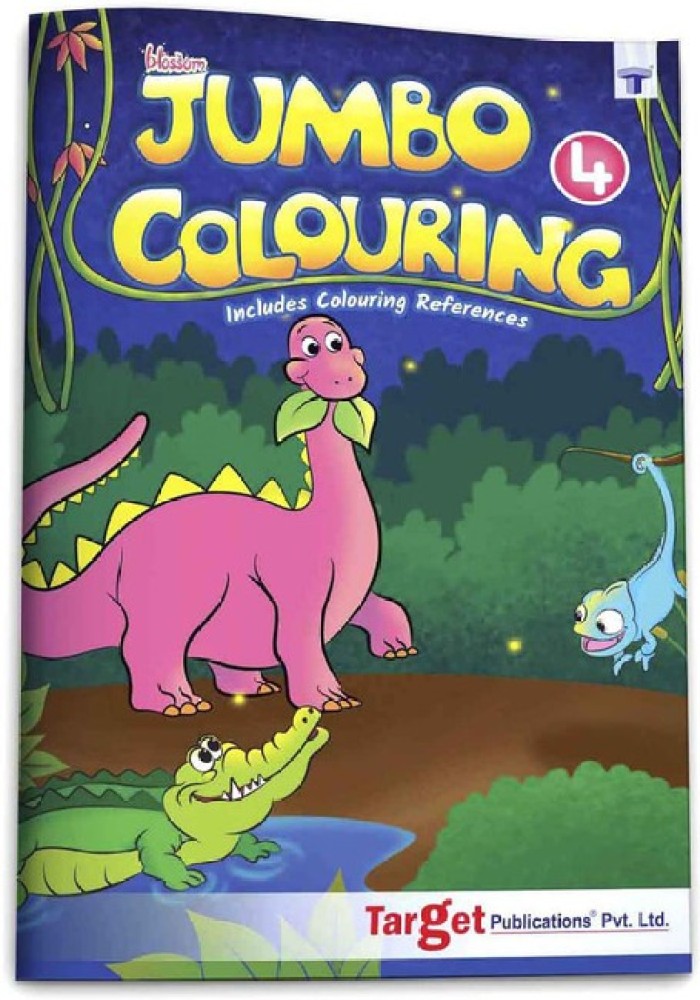 Jumbo Coloring Book: Jumbo Coloring Books for Kids: Giant Coloring Book for Children: Super Cute Coloring Book for Boys and Girls [Book]