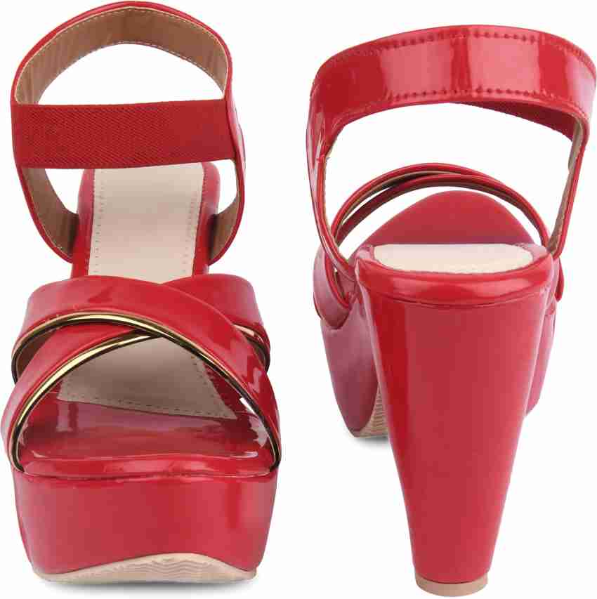 Elegandra Women Red Heels Buy Elegandra Women Red Heels Online