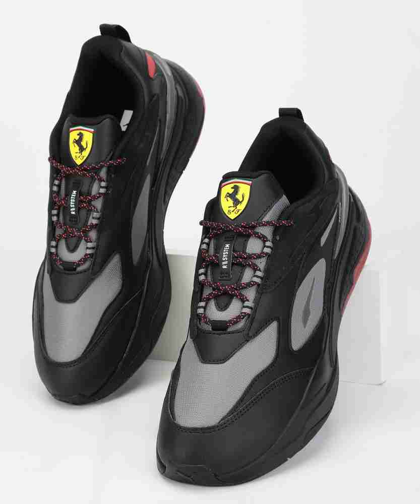 Puma ferrari hotsell shoes black men