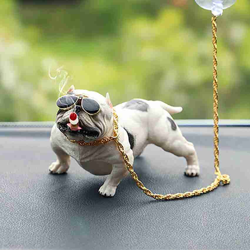 Iblay American Pitbull Dog with Chain for Car Dashboard/Gift Item/Home Decor  Decorative Showpiece (Multicolour) Decorative Showpiece - 5 cm Price in  India - Buy Iblay American Pitbull Dog with Chain for Car