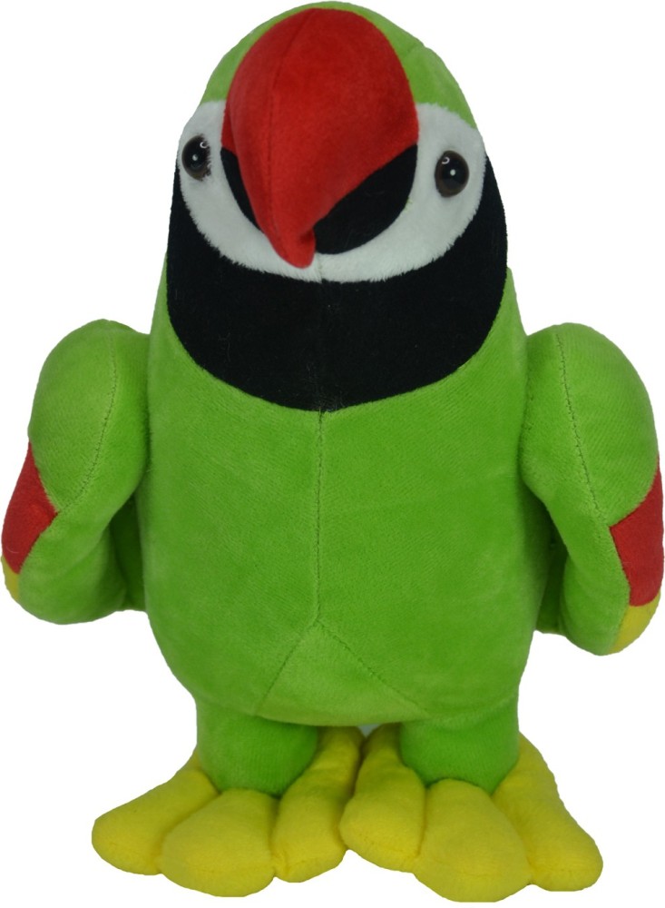 Green parrot toy sale