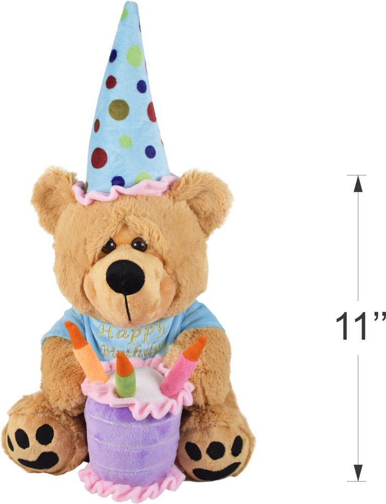 Happy birthday gift teddy bear on sale