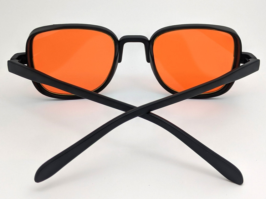 Sunglasses orange frame on sale