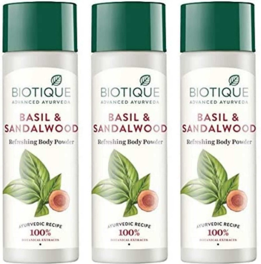 BIOTIQUE BIO BASIL AND SANDALWOOD BODY POWDER Price