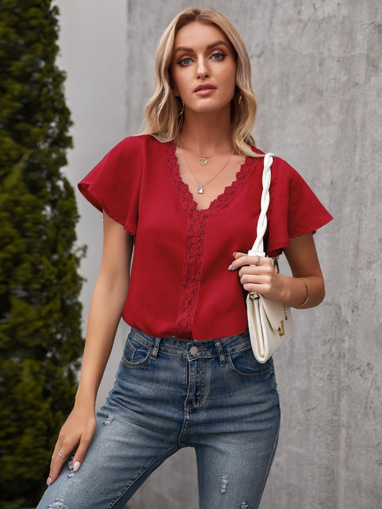 Tops & Tunics, It's a Red Top From Urbanic