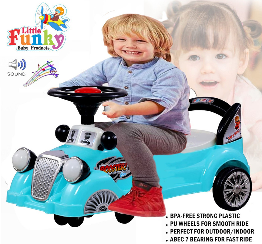 Little Funky Booster Magic Baby Manual Push Twister Ride On Car