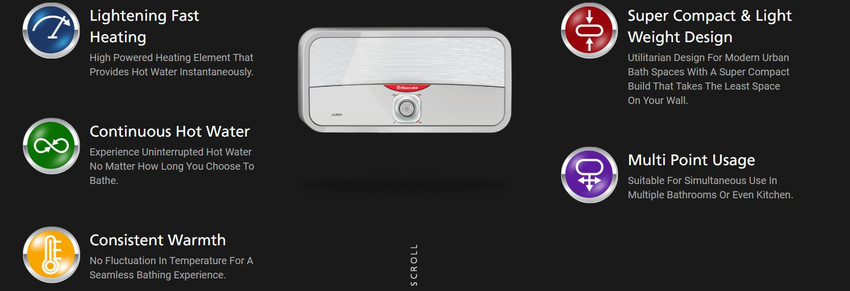 Racold 5.5 L Instant Water Geyser (Racold Aures Multi 5.5kW, White) Price  in India - Buy Racold 5.5 L Instant Water Geyser (Racold Aures Multi 5.5kW,  White) online at Flipkart.com