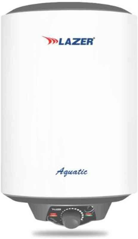 Lazer 10 L Storage Water Geyser (Aquatic 10-Litre Vertical Water Heater  (White), White, Grey) Price in India - Buy Lazer 10 L Storage Water Geyser  (Aquatic 10-Litre Vertical Water Heater (White), White,
