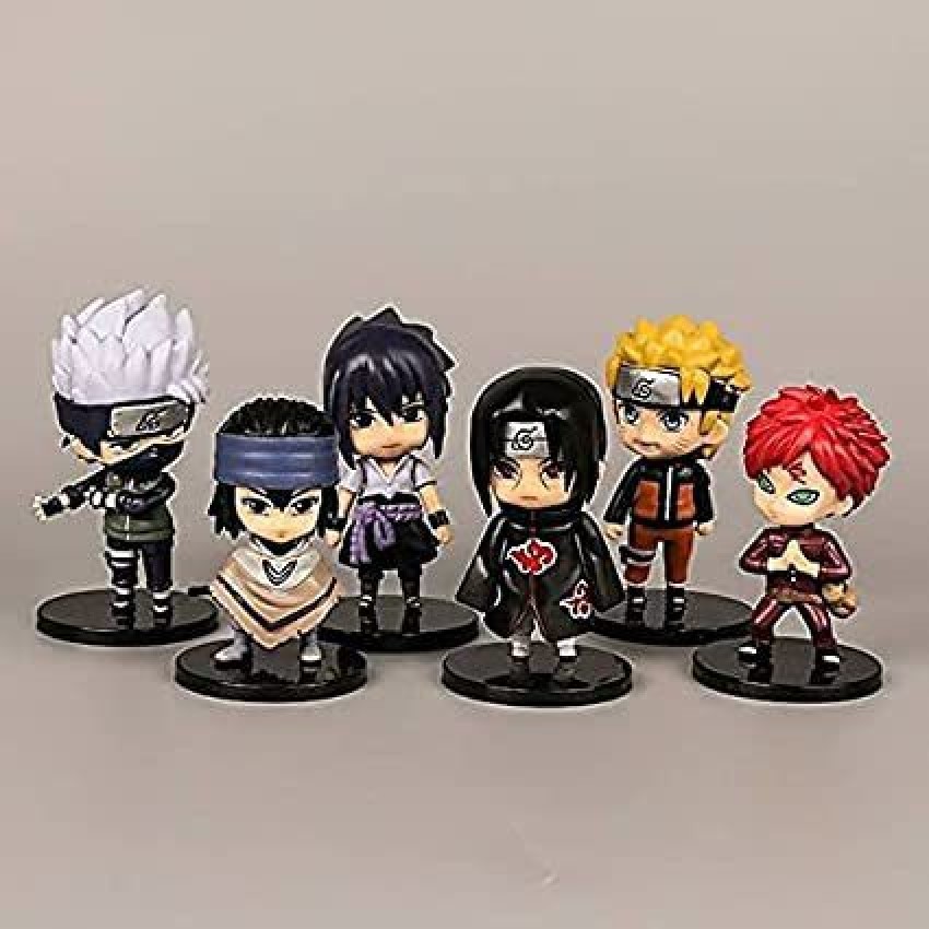 2 x Cute Figures Toys Display Naruto Desktop Display Toys for Collection  Decoration with Black Stand FTY-144822 : : Electronics