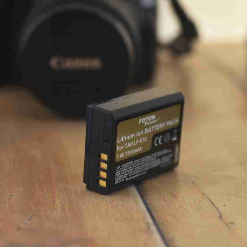 Canon shop 1300d battery