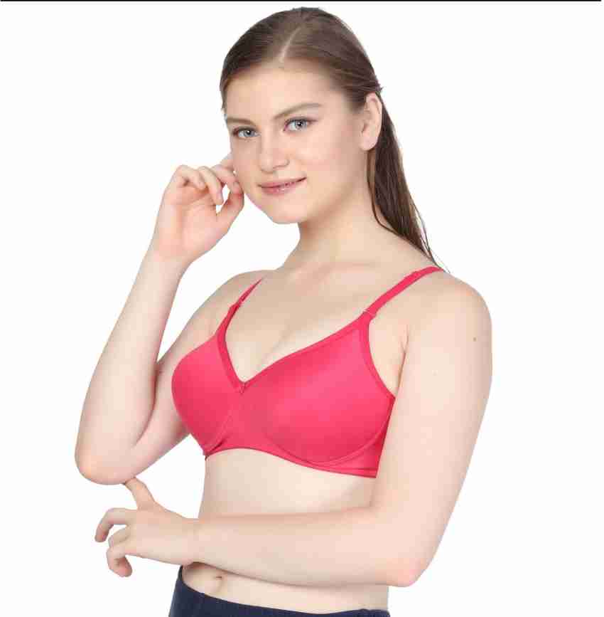 AMEYSON Teenplus Full Coverage Every Day Solid Fancy Hosiery Cotton for  women girls ladies Padded bra