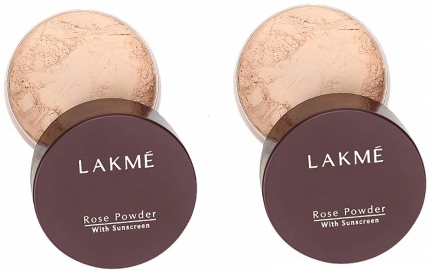 Lakmé Rose Powder with Sunscreen-Soft Pink (Pack of 02) (40g x 02) Compact  - Price in India, Buy Lakmé Rose Powder with Sunscreen-Soft Pink (Pack of  02) (40g x 02) Compact Online