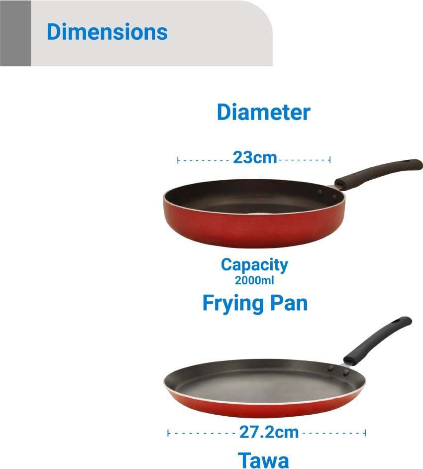 Non stick on sale tawa flipkart