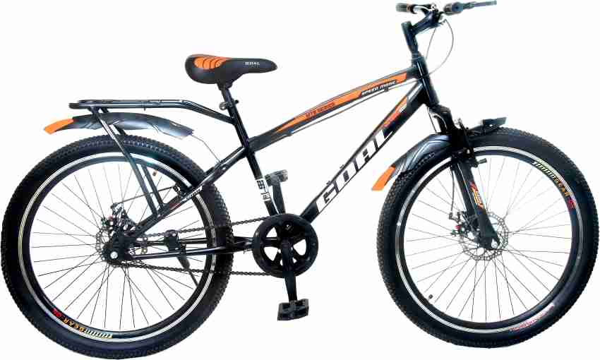 Goal I SERIES 26X240 MTB WITH INBUILT CARRIER DOUBLE DISC 26 T Mountain Cycle