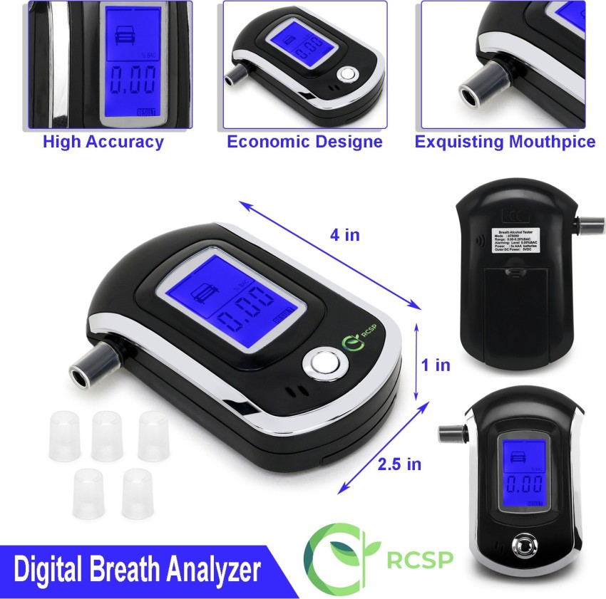 Digital LCD Breath Tester Test Alcohol Tester Analyzer Tester 