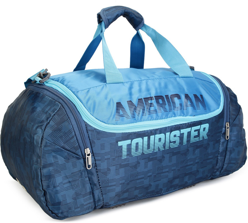 American tourister online grid duffle bag