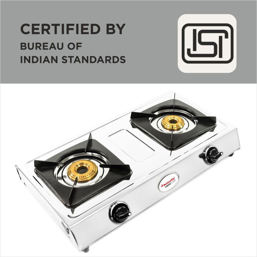 Butterfly stainless steel gas cheap stove